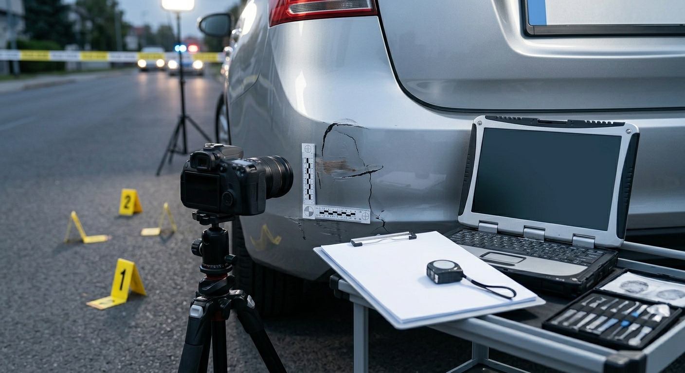 Fachliche Arbeit am Fahrzeug – Beweissicherung und Dokumentation